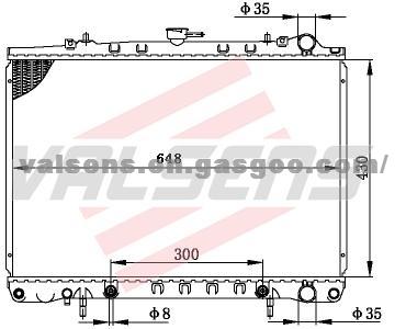 NISSAN  CEDRIC'90- 94 SY31 OE: 21460- 10V01 Radiator