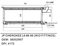 CHEROKEE 56002957 Condenser