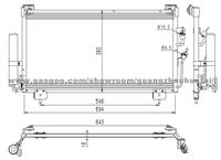 MITSUBISHI  MR958462 Condenser