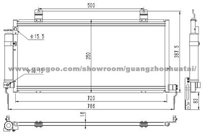 MITSUBISHI  MR958343 Condenser