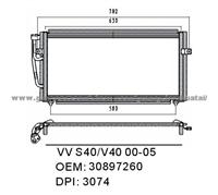 VOLVO 30897260 Condenser