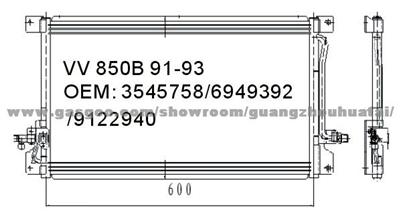 VOLVO  3545758 Condenser