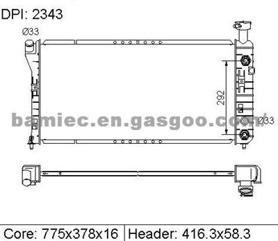 Auto Radiator BUICK 52401484