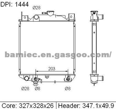 Auto Radiator GEO 1770063B00