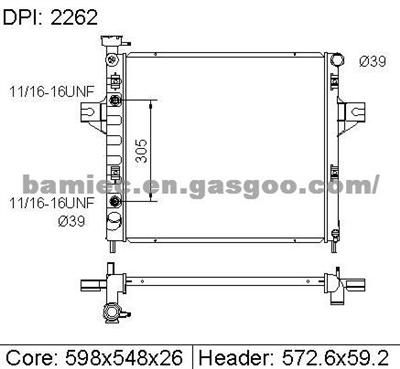 Auto Radiator JEEP 52079428AC