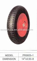 rubber wheel 14