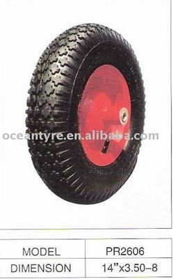 rubber wheel 14