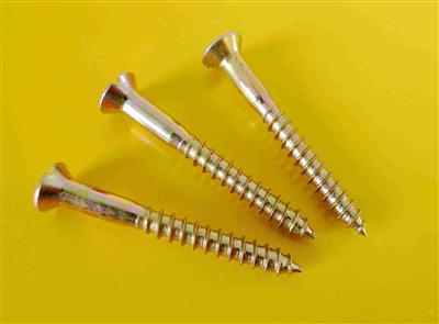 slot head wood screws