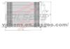 Condenser for Ford Fiesta Oe: 3n2119710ab