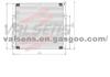 Condenser for HONDA CIVIC LSI-KV3 '92(R12)