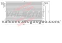 Condenser for Honda Accord 2. 4 (with Dryer) Oe: 80100-sdg-w01