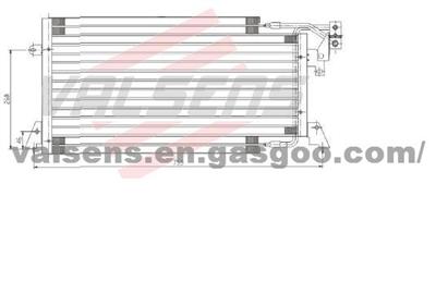 Condenser for Chrysler Caravan '93-'95 (town & Country/ Voyager) Oe: 4644365/ 6