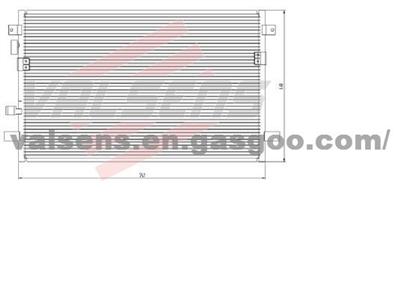 Condenser for Chrysler Pacifica Oe: 5102434aa