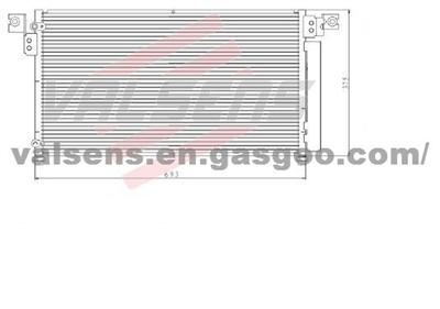 Condenser for Honda Accord 2. 4 (with Dryer) Oe: 80100-sdg-w01