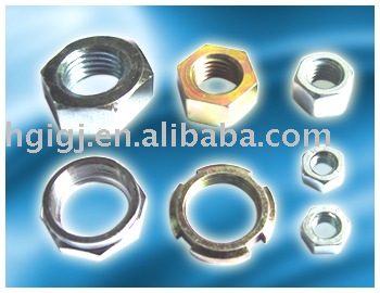 Zinc Plated Hexagonal Nut,fastener,nut M5