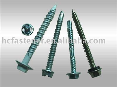 Hex head washer screws