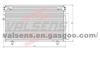 Condenser for TOYOTA SCION TC '05-'07   OE:88450-52131