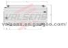 Condenser for TOYOTA EXSIOR; CARIANE '93-'95; COROLLA AE101/AE102    OE:88460-12460