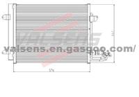 Condenser for VW TOURAN   OE:1T0820411E
