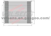 Condenser for TOYOTA  LAND CRUISER 120 (02-) 4.0i V6 ;LEXUS GX 470 (02-)  4.7i V8 32V     OE:88461-60090