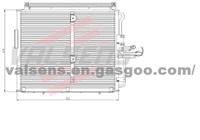 Condenser for M. BENZ E-CLASS W 210 E200 KOMPRESSOR, E200 CDI, E220 CDI, E290 TD (97-)   OE:210 830 0370