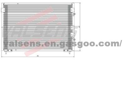 Condenser for TOYOTA     OE:88460-28740