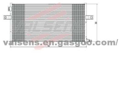 Condenser for NISSAN PALATIN (WITH DRYER)   OE:92110-9S600