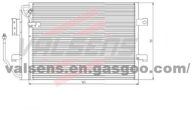 Condenser for M. BENZ A-CLASS '97-    OE:2085000454