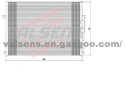 Condenser for JEEP GRAND CHEROKEE '99-'03  OE:55115918AC