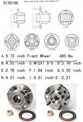 1990-1991 Chevrolet Truck Lumina Apv Wheel Bearing 513016k/ 7470003