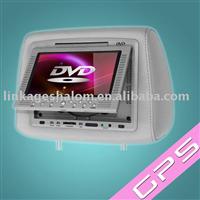 headrest dvd player/car monitor/built-in games