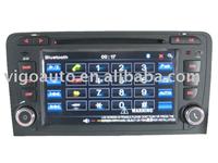 7'' Car Dvd Player Gps Navigation for Audi A3 16: 9 High Definition