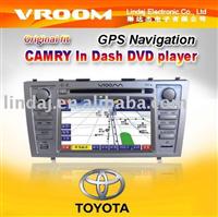 7 Inch 2-din Car Dvd Player Camry in Dash Dvd Plaer with Gps Navigation Touch Screen Bluetooth Usb Sd Ipod Tv Am Fm