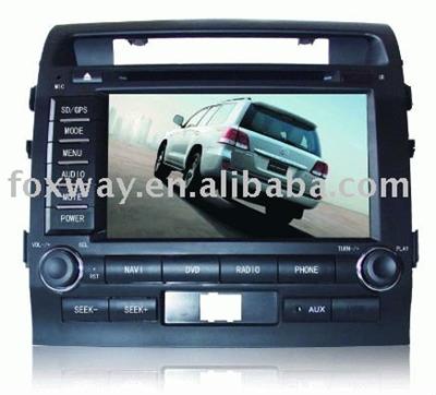 8 inch car dvd gps for toyota land cruiser