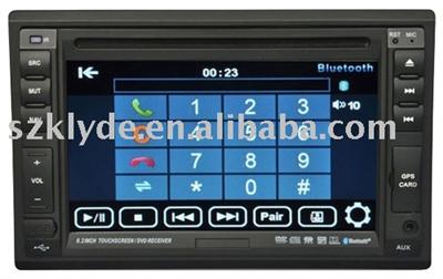Car Dvd with 6. 2inch Touch Screen