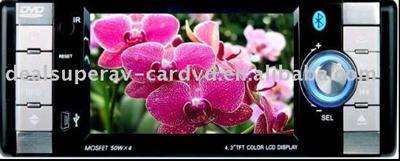 4. 3-inch Tft-lcd Screen Car Dvd Player with Bluetooth, Rds Function