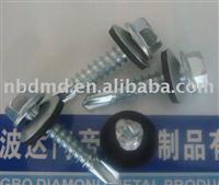 Hex head washer self-drilling screws