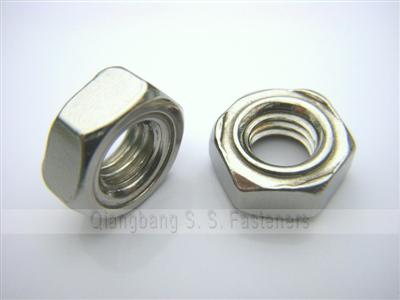 Stainless Steel Weld Hex Nut