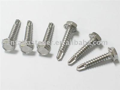 hex washer self drilling screw