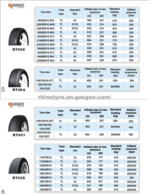 Pcr Uhp Ltr Tyre