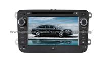 2 Din Volkswagon Magotan Golf6 Tiguan Dvd W/ 7'' Hd Touch Panel Built in Gps Bt Radio Tv Ipod Connectivity Ze7200
