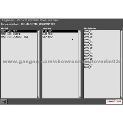 Rolls Royce Diagnostic Adapter Full Set