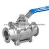 3-pc Clamp End Ball Valve Full Port