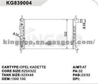 OPEL KADETTE Radiator 1300100