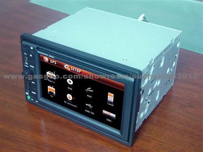 6. 2 Inch in Dash 2 Din Car Vedio System Dv6506 Anti-theft Panel