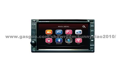 6. 2 Inch in Dash 2 Din Car Video System Dv6541