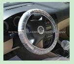 Banded Steering Wheel Cover