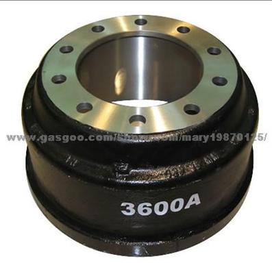 Semi-truck Brake Drum and Wheel Hub for Webb 3600a