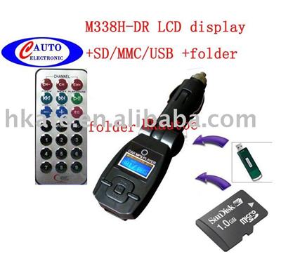 car mp3 fm transmitter M338H
