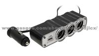 4in1 Universal 1x Usb & 3x Triple Socket 12v / 24v Wf-0120